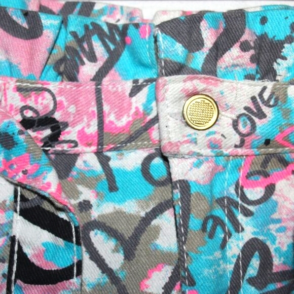 Graffiti Print Skirt – Size 10, 100% Cotton - Picture 6 of 8